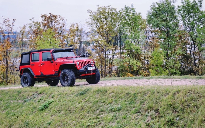 Jeep Wrangler cena 119000 przebieg: 115000, rok produkcji 2014 z Muszyna małe 154